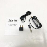 Srhythm NC35 Active Noise Cancelling Kopfhörer,Faltbar,Kabellos,Bluetooth 5.0,Over-Ear mit USB-C Schnellladung,Mikrofon,Sprachanruf,50+ Std. kompatibel für iOS Android TV PC (Gun Schwarz)