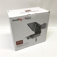 SMALLRIG 11" Tablet Teleprompter für iPad/Tablet/Smartphone/DSLR-Kameras mit Fernbedienung, APP kompatibel mit iOS/Android für Online-Unterricht/Vlogger/Live-Streaming - 3374