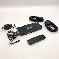 TESmart HDMI KVM Switch 2 Port 4K@60Hz 4:4:4 Ultra HD 2...