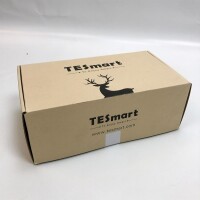 TESmart HDMI KVM Switch 2 Port 4K@60Hz 4:4:4 Ultra HD 2 PC 1 Monitore mit zusätzlichem USB 2.0 Port&L/R Audio-Ausgang Steuert bis zu 2 PCs/Server/DVR enthält 2 Stck. 1,5 m KVM-Kabel-schwarz