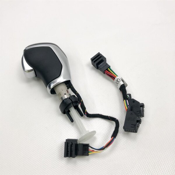 LED switching lever, Qiilu switching knob, automatic LED manual knob with wire suitable for Leon MK3/Octavia Superb