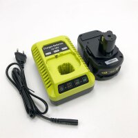 XNJTG 5000MAH 18V Li-ion replacement battery and charger for Ryobi 18V One+ P108 P107 P105 P102 P103 Tools