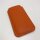 Lucrin - Classic Case Compatible with iPhone 12 Mini and supports wireless charging - orange - cly leather