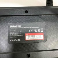 mucar OBD2 Diagnosegerät, CS6 OBDII Scanner mit AutoVIN, Nachgerüstete Version Diagnosegerät Auto mit 6 Systemdiagnosen ABS/SRS/ECM/TCM/BCM/TPMS, 7 Reset-Funktion, Kostenlose Nutzung