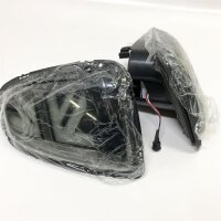 VLAND Rückleuchten Kompatibel mit Mini Cooper R56 R57 R58 R59 2007-2013 Rücklichtleuchte, Paar (Fahrer- und Beifahrerseite) (Geräuchert)