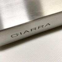 CIARRA Dunstabzugshaube 60cm 3 Leistungsstufen Abluft Umluft Unterbauhaube (Silber),Kompatible CBCS6903 Kohlefilter