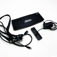 Tesmart Dual Monitor 2x2 HDMI+DisplayPort KVM Switch...