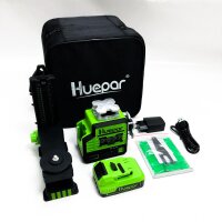 Hueppar self -level laser 2x360 ° Bluetooth green...