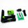 Hueppar self -level laser 2x360 ° Bluetooth green beam cross line for construction and imaging, 360 ° horizontal and vertical line with pulse mode, lithium battery and magnetic bracket -P02cg