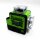 Hueppar self -level laser 2x360 ° Bluetooth green beam cross line for construction and imaging, 360 ° horizontal and vertical line with pulse mode, lithium battery and magnetic bracket -P02cg