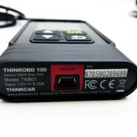 ThinkCar OBD2 diagnostic tool-Thinkobd 100, universal autodiagnostool trouble codeles with full OBD2 functions for all cars with OBD2/EOBD/CAN modes and 16-pin OBDII interface, model TKB01