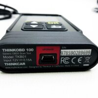 Thinkcar OBD2 Diagnostic Tool - THINKOBD 100, Universal Car Diagnostic Tool Trouble Code Reader with Full OBD2 Functions for All Cars with OBD2/EOBD/CAN Modes and 16 Pin OBDII Interface, Model TKB01