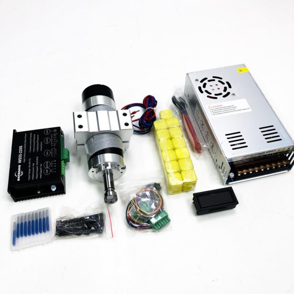 Daedalus CNC Bürstenloser Spindelmotor Kit, 600w, ER11, 48V DC, 9000RPM