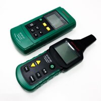 Walfront Cable Finder MS6818 12V-400V AC/DC Underground Wire Cable Finder Metal Pipe Detector Tester Line Tracker Cable Locator Lightweight Cable Finder