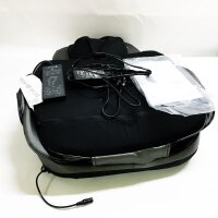 Comfier Shiatsu Rücken und Nacken Massagesitzauflage mit Wärme - 2D / 3D-Knet Massageauflage mit voller Rückenlehne und einstellbarer Luftkompresse, Ganzkörper Massagematte für Damen, Herren