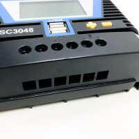 Intelligenter Solarladeregler Starker und langlebiger 12V / 24V / 36V / 48V BSC3048 Solarregler für verschiedene Batterien