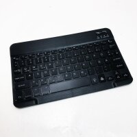 SENGBIRCH Beleuchtet Tastatur für Samsung Galaxy Tab S6 Lite, Bluetooth Tastatur mit Robusten Schutzhülle (Unterstützt das Laden von Bleistiften) für Galaxy Tab S6 Lite 10.4 (P610/P615) - Schwarz