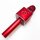 Tosing 04 Wireless Bluetooth karaokemicrophone, louder volume 10W energy, more bass, 3-in-1 movable hand-double-double spokesman for iPhone/Android/iPad/PC (red)