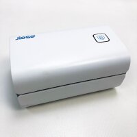 Jiose Thermo Etikettendrucker, DHL 4X6 Labeldrucker, Versandetikettendrucker, Etikettermaschiene für Amazon DHL DPD Hermes UPS Shopify FedEx, Weiß