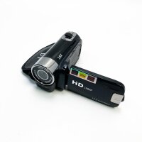 Camcorder Camcorder, tragbarer Vlogging-Kamerarecorder Full HD 1080P 16MP 2,7 Zoll 270 Grad drehbarer LCD-Bildschirm 16-facher Digitalzoom Camcorder unterstützt Selfie und Serienaufnahmen