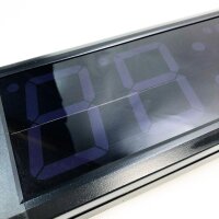 Jhering LED-Intervall-Timer, Countdown-Uhr, Stoppuhr, Fitness-Timer mit Fernbedienung, Workout-Timer für Heimfitness, 10,2 cm, 6-stellig (Grün/Rot) mit Kratzer auf dem Display