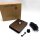 Pitaka 6 in 1 wireless charging station [Air Omni Lite] Wireless Charger for iPhone, Apple Watch, Airpods, iPad and other Qi-capable telephones, minimalist inductive qi loading wood masination