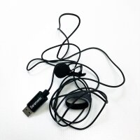 Saramonic lavalier microphone with USB-A connection for computer with a 2 m long cable (SR-Ulm10)