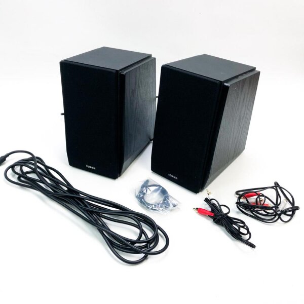 Edifier R1855DB Bluetooth speaker system RMS 16WX2 + 19WX2, black without remote control