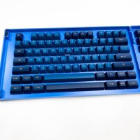 Akko Macaw Tastatur Tastenkappen 199 Tasten ASA Profile PBT Double-Shot Full Keycap Set für Mechanische Tastaturen mit Sammelbox