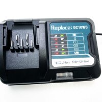 Replacement charger for makita battery decker fast charger with LED screen 10.8V 12V DC10WD DC10SB DC10WC BL1016 BL1021B BL1041B (EU connector) without OVP