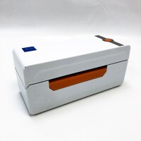 NT-LP110A Thermoetikettendrucker, mit 150 mm/s Thermodrucker, Thermischer drucker Barcode-Druck möglich kompatibel mit UPS, FedEx, Amazon, Ebay, Etsy, Shopify usw. - 4  × 6  ohne Verbindungskabel und OVP. mit Kratzer