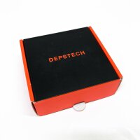 Depstech Drahtlose Inspektionskamera mit wasserdichtem IP67-WiFi-Endoskop und Endoskop für Android und iOS-Smartphones, iPhones, Samsung und Geräte (11.5FT) Schwarz