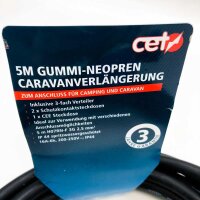 5M Gummi-Neopren Caravanverlängerung CET
