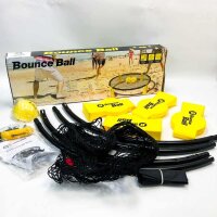BOONCE BALL DELUXE SET ROUNTET BALLPY With a circular network play balls carrying bag
