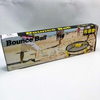 Bounce Ball Deluxe Set Roundnet Ballspiel mit Rundnetz Spielbällen Tragetasche