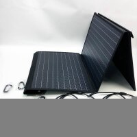 Raddy SP120 120W Tragbares Solarpanel faltbar mit 4 Ausgängen DC/USB/QC3.0/Typ-C Kompatibel mit den meisten tragbaren Solargeneratoren Kraftwerke Telefone Laptops Tablet für Reisen, Camping, Wandern