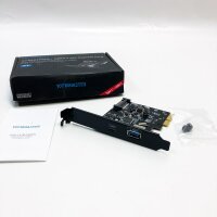 Yottamaster 20GBPS PCI-E Extension card with USB3.1...
