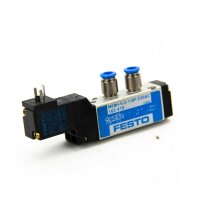 Festo Pneumatic MEBH-5/2-1/8P-230 AC Magnetventil,...