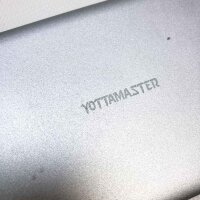Yottamaster USB C Sata Festplattengehäuse mit Hülle. Ohne OVP mit Kratzer
