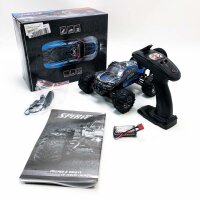Yoncher YC100 Pro RC remote -controlled car, 1/20 4WD RC electric car, off -road vehicle with 30+ km/h, high -speed off -road electric crawler with 2 batteries for adult children