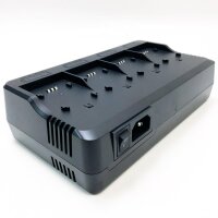 Baxxtar Pro-4 channel charger (2a per shaft)-compatible with all batteries of the Sony NP-F series NP-F550 NP-F750 NP-F970 NP-F990 NP-FM500H etc.