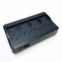 Baxxtar Pro-4 channel charger (2a per shaft)-compatible with all batteries of the Sony NP-F series NP-F550 NP-F750 NP-F970 NP-F990 NP-FM500H etc.