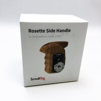 SMALLRIG Remote Control Rosette Handle Seitengriff mit Aufnahme Start/Stop Fernauslöser für mehrere ausgewählte Kameras - 3324