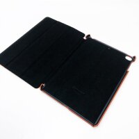 StilGut Couverture entwickelt für iPad Mini 5 Lederhülle - iPad Mini 5 (2019) Hülle aus Leder mit Smart Cover + Standfunktion, Case - Cognac