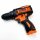 Cordless drilling machine with 2 batteries, Bravolu cordless screwdriver set 12.6V max 28 Nm (250 in-LB) torque, 18+3 clutch, 3/8 "keyless drilling lining, built-in LED, 2-variable speed battery ear machines