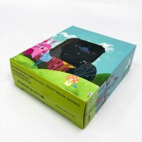 PTHTECHUS Kinderspiel Smartwatch Telefon, Kinderuhr Touchscreen Uhr mit Anrufrechner Taschenlampe Schrittzähler SOS Wecker Kamera Geschenk für Jungen Mädchen Studenten (Schwarz)