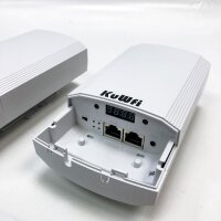 2-pack 900MBPS Outdoor CPE KIT Indoor & Outdoor Point-to-point Wireless CPE supports 1km transmission removal for PTP, PTMP