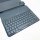 Logitech italienische QWERTY-Leinwand-Tastaturhülle für iPad Air 2 Carbon Black