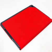 Logitech AZERTY Leinwand-Tastaturhülle für iPad Air 2 Carbon Rot