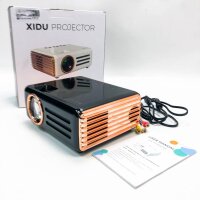 Mini projector, XIDU 8000LUX 1080P WiFi Bluetooth...